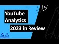 Youtube channel the year. that was 2023 | Year in review | Best and worst videos