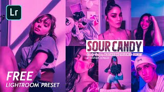 SOUR CANDY Inspired FREE Lightroom Presets DNG XMP | Lightroom Editing Tutorial | DUAL TONE EFFECTS screenshot 5