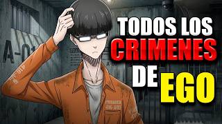 Todos los Crímenes de Ego Jinpachi en Blue Lock 💀