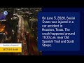 Soyini Evans Injured in Car Accident on Old Spanish Trail in Houston