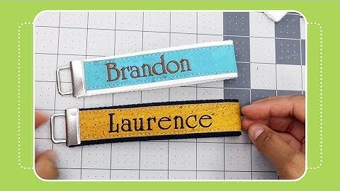 How to Make a Key Fob- Cork & Embroidery Tutorial by The Crafty Gemini