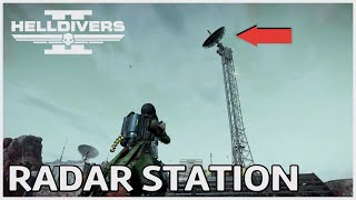 Helldivers 2 How To Align Radar Tower Solo