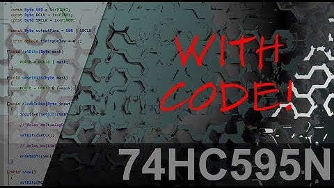 Operating a Shift Register with ATTiny85 in AtmelStudio