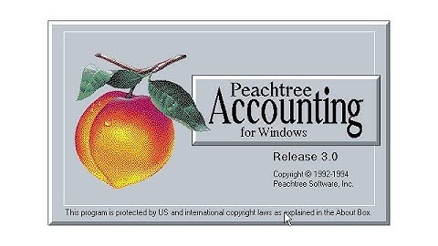 PEACHTREE SOFTWARE LECTURE NO.1