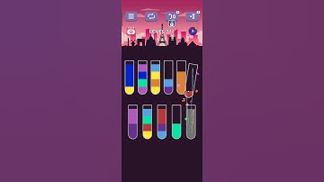 water sort puzzle level 311 guru #games #gaming #gameplay