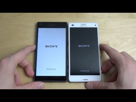 Sony Xperia Z5 Compact vs. Sony Xperia Z3 Compact - Which Is Faster? (4K)
