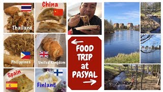 Food Trip : Filipino Food, Thai, Chinese, Spanish, English and Lebanese Food at Pasyal!