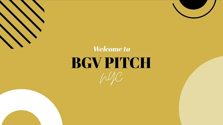 BGV Pitch New York City