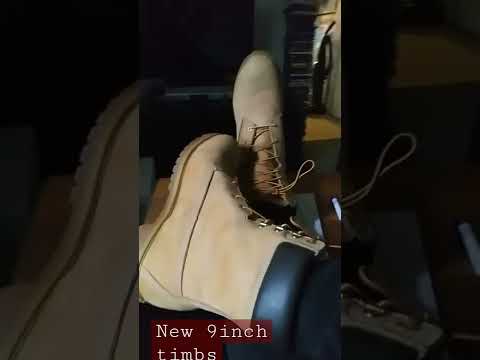 new 9 inch timbs - timberland boots - boot fetish