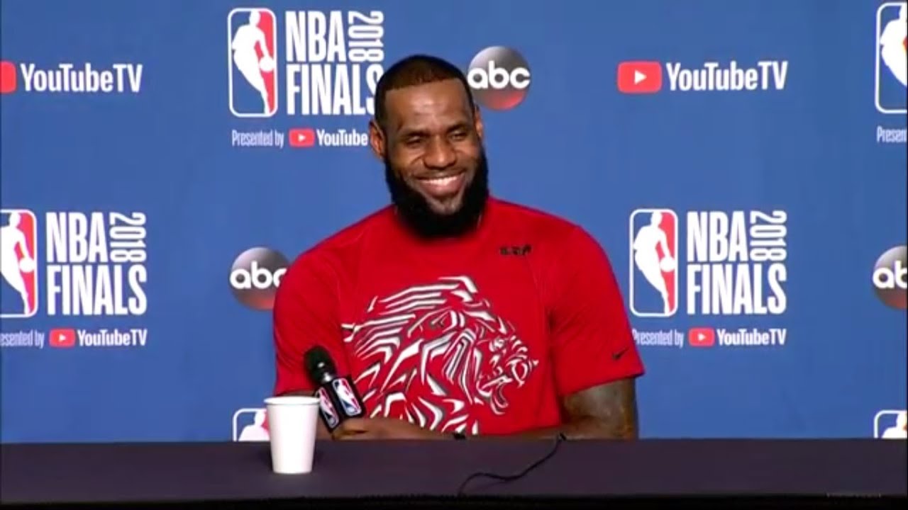 Lebron James NBA Finals Game 3 Media Availability | Cavaliers vs ...