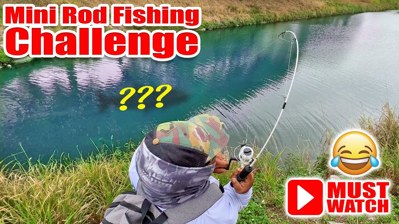 Mini Fishing Rod Versus!!! Who can Catch the BIGGEST Fish? 
