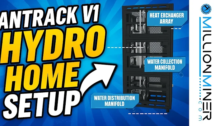 🔥 ANTRACK V1 HYDRO Setup – The Future of Home Mining? 🚀💧