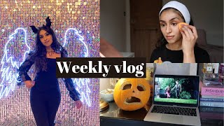 COZY WEEK IN MY LIFE 💄✨ Fancy dress party, Stuck in a rut & Makeup screenshot 1