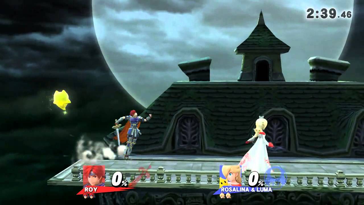 SSBWiiU Melee Mode Rosa&L Vs Roy