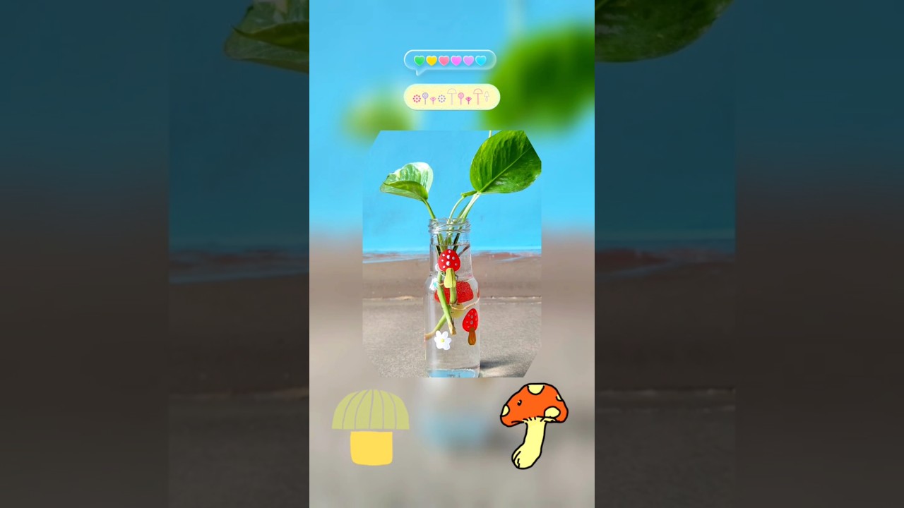 Mushroom Bottle Art🍄|Bottle Art 