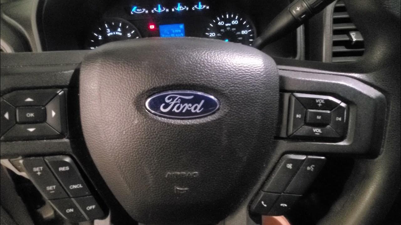 how to reset oil maintenance light on a 2017 Ford f250 - YouTube