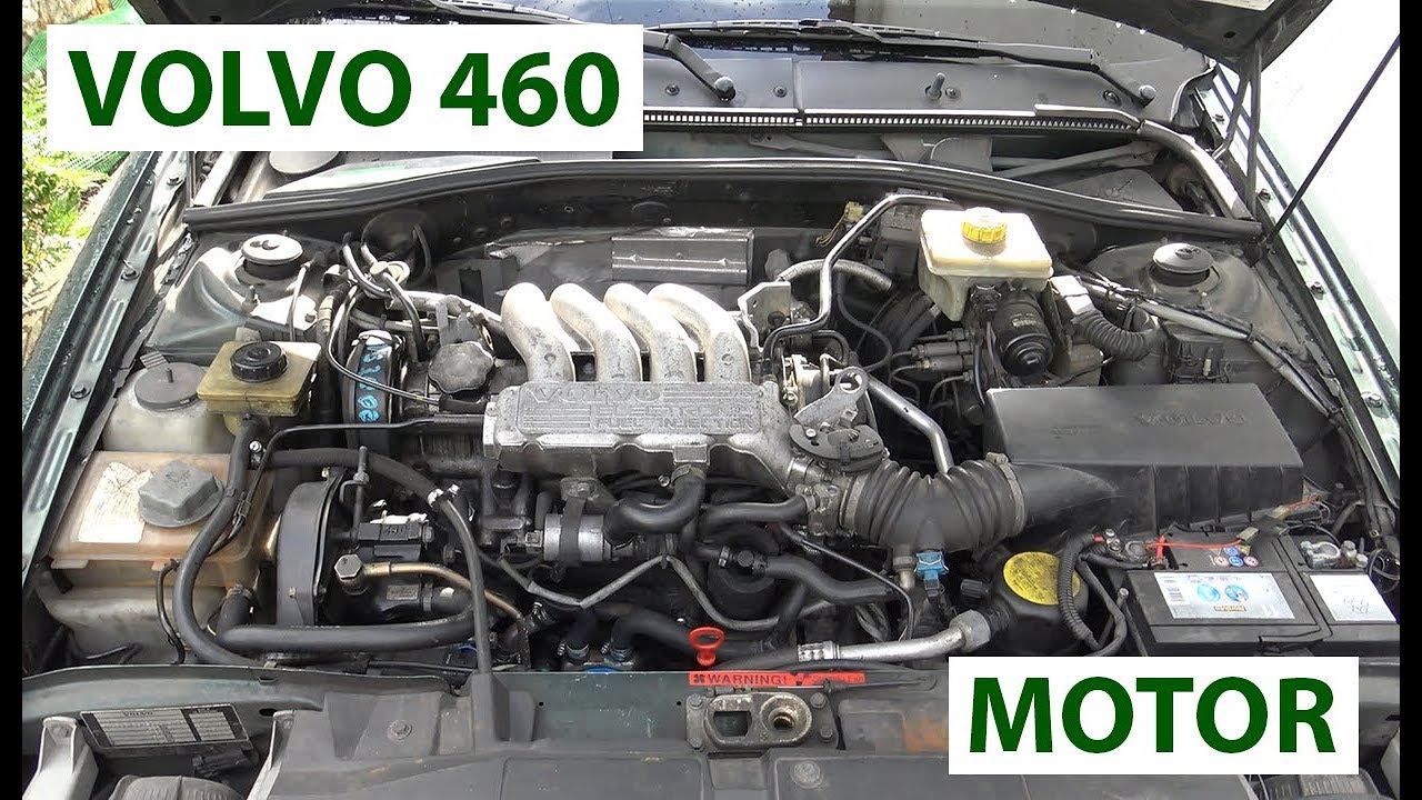 Volvo 460 - Motor (Capot Aberto) - Youtube