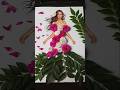 3d fashion illustration with flowers 🌸 and leaves 🌿#fashionart #fashionillustrator #artwork #art