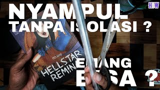Cara Nyampul Buku Tanpa Isolasi/ Nyampul Komik Tanpa Isolatip ! | Booktube Indonesia