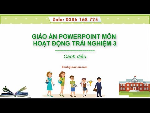 Video Giáo án powerpoint Hoạt động trải nghiệm 3 Cánh diều |... - YouTube