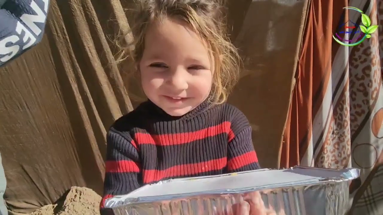 إفطار الصائمين في مدينة غـ.ـزة من تبرعات المحسنين في كركوك 