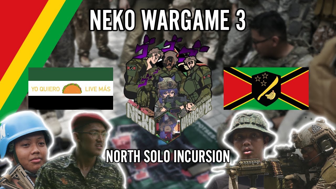 NEKO WARGAME 3 - MELAWAN PASUKAN JOMOK !!! [AIRSOFT INDONESIA]