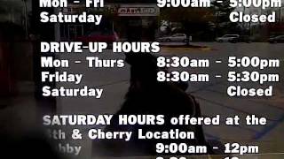 BoA branch closes w/o notice on November 5 with a new "No Saturday Hours" sign.