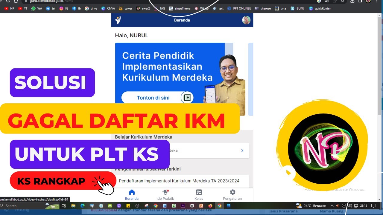 SOLUSI GAGAL DAFTAR IKM 