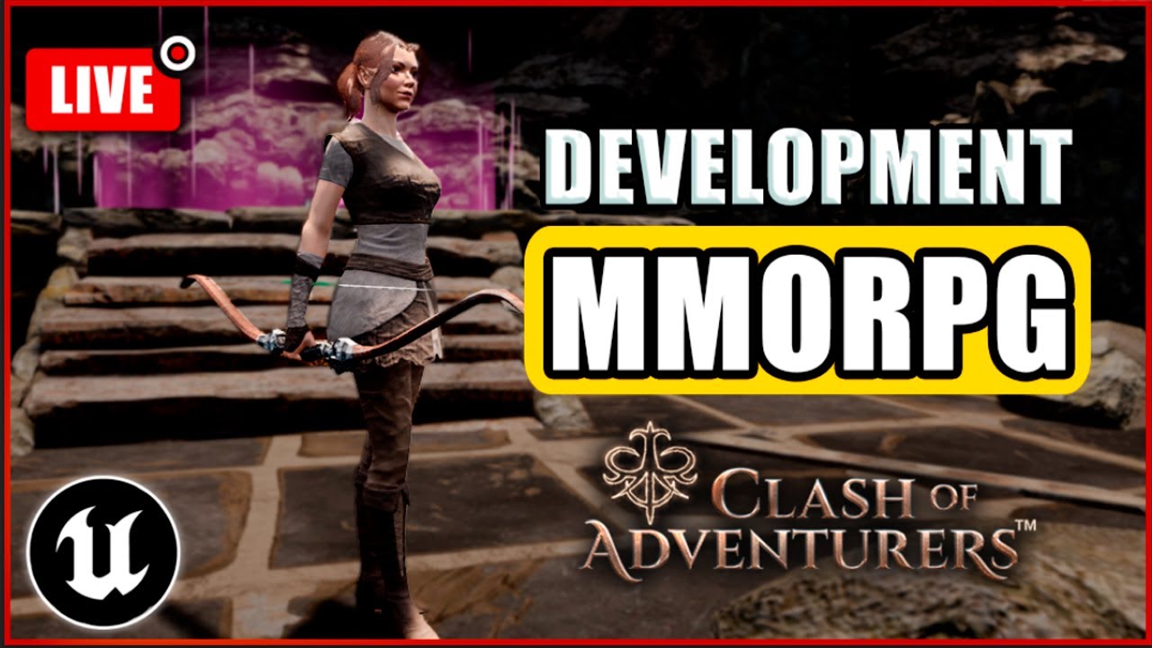 Indie MMORPG Development - Clash of Adventurers - Character Selection Menu | EN/ES