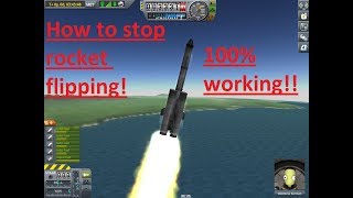 |Kerbal Space Program| How To Avoid The Problem Of Spinning At Launch! 100% Working!