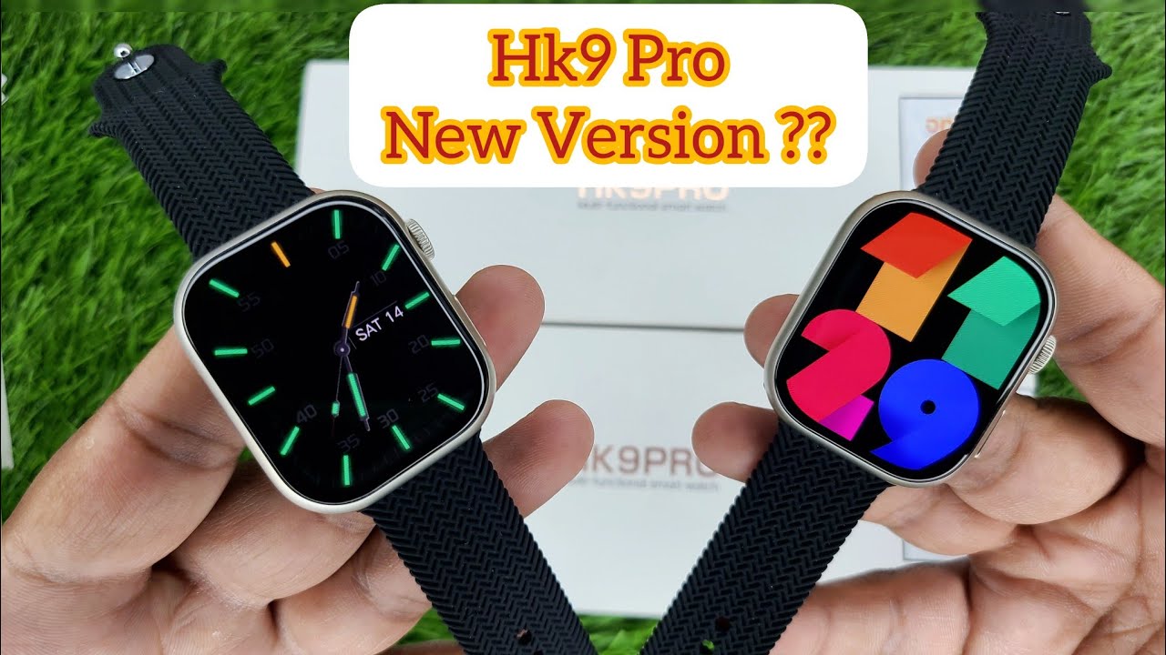 KIWITIME HK9 PRO Smartwatch Unbox-First Watch 9 with Amoled Screen-HK8 PRO  MAX Upgraded Model? 