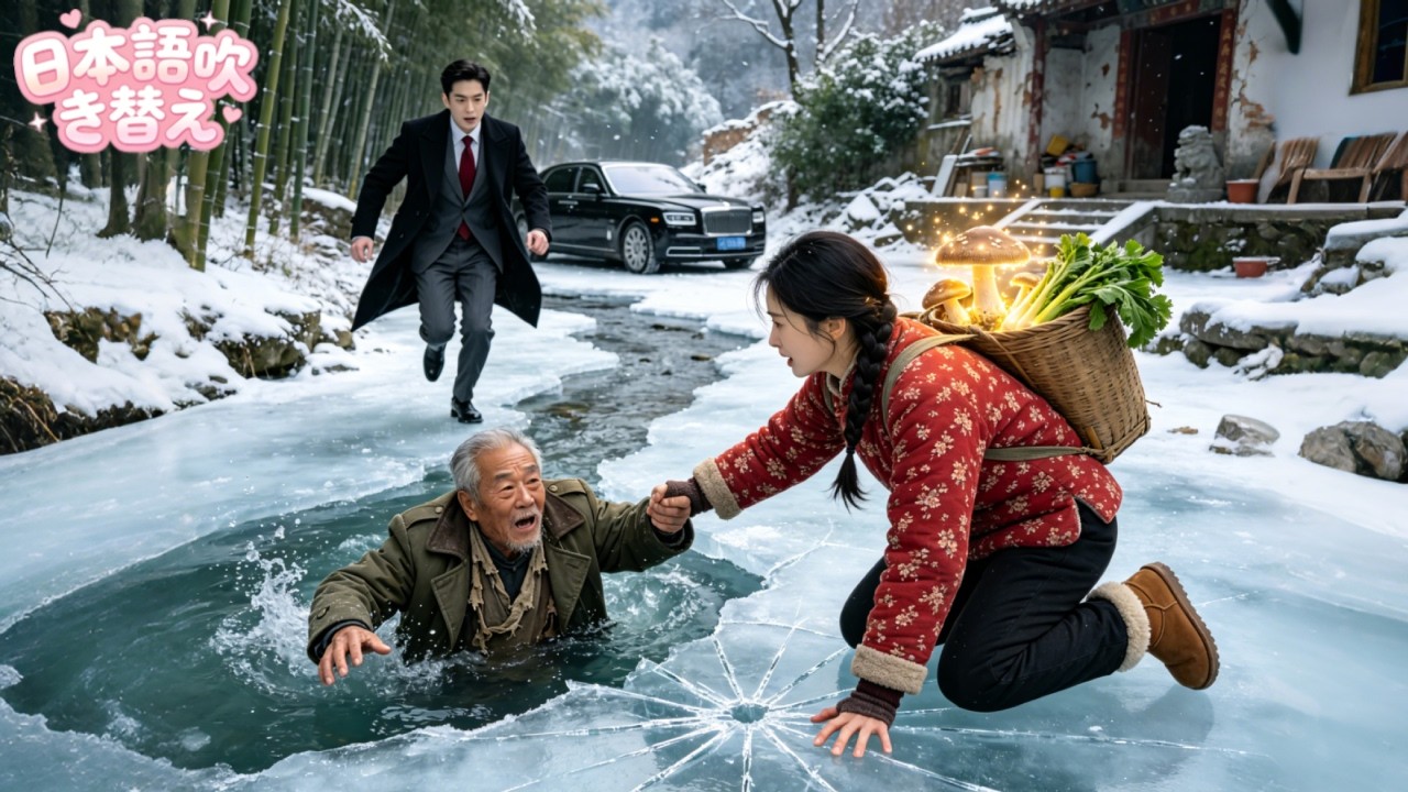 A village girl who was cursed as the 'God of Plague' saved an elderly woman who had fallen into an ice hole. Amazingly, she was the CEO's real mother! Fate has changed! #drama #中国ドラマ#ショートドラマ#社長