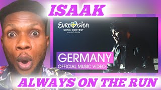 ISAAK - Always On The Run | Germany 🇩🇪 | Official Music Video | Eurovision 2024 | Reaction