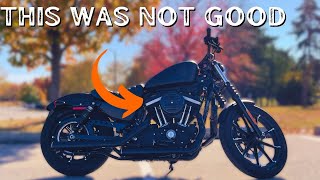 Harley Davidson Iron 883  Beginner's Experience