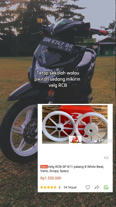 Story wa motor beat keren || story wa beat proper keren
