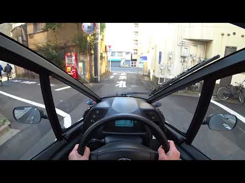 トヨタ i-ROAD 市街地試乗｜TOYOTA i-ROAD POV Tokyo Drive