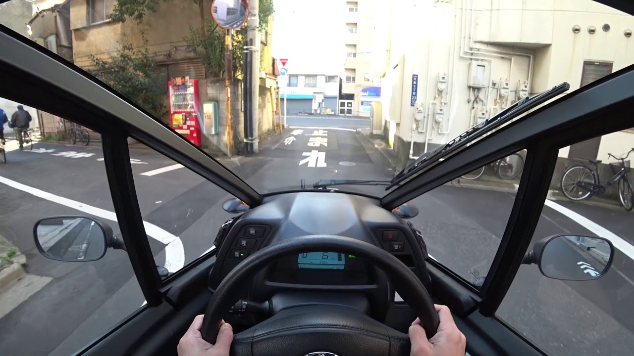 トヨタ i-ROAD 市街地試乗｜TOYOTA i-ROAD POV Tokyo Drive