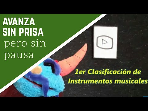 INSTRUMENTOS MUSICALES: melódicos, armónicos y rítmicos – Avanza sin prisa, pero sin pausa