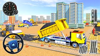 Heavy Excavator Simulator Games - Mobil Konstruksi Dump Truk, Beko & Buldozer screenshot 4