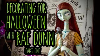 Decorating for Halloween with Rae Dunn: Part One