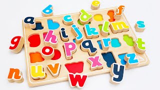 Best Learn ABC Puzzle | Find Alphabet Letters in a Dollhouse! Preschool Toddler Toy Learning Video screenshot 4