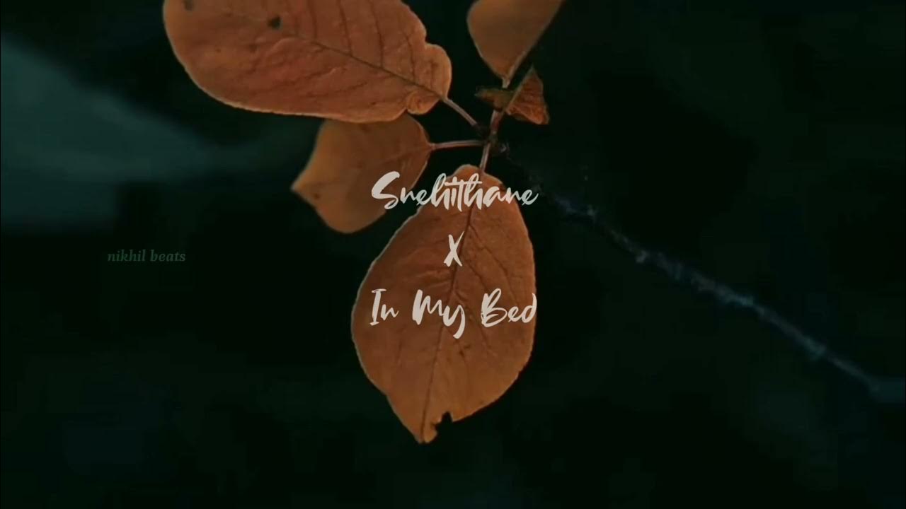 Snehithane X In My Bed song Mashup song Nikhil Beats tone YouTube