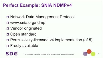 SDC 2017 - By the Book: Open Source Reference Implementations for Key SNIA Terminology