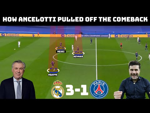 Tactical Analysis: Real Madrid 3-1 PSG | Real&rsquo;s Stunning Comeback |