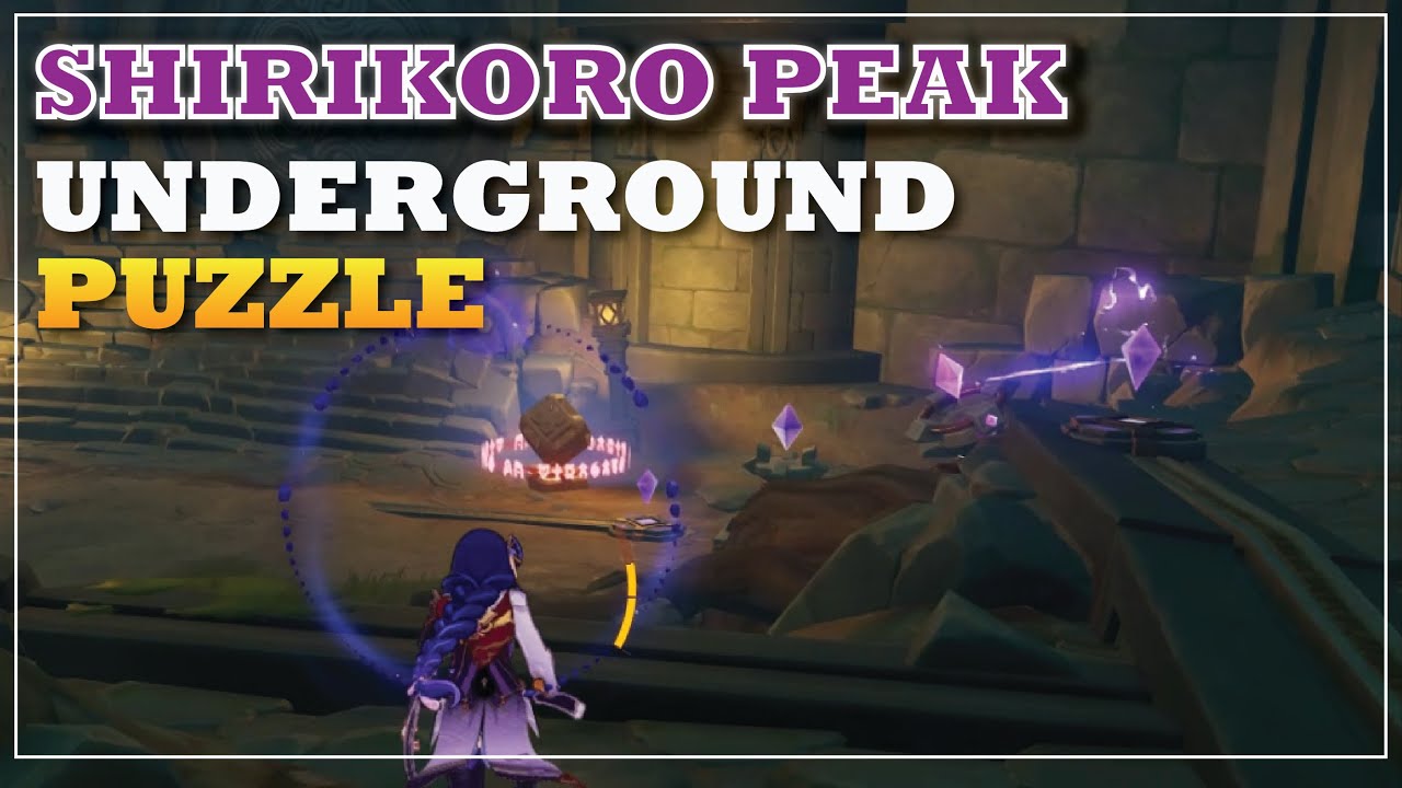 SHIRIKORO PEAK PUZZLE Tsurumi Island Underground Puzzle Tsurumi