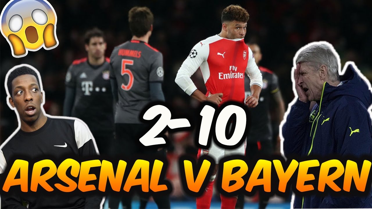 Arsenal 1 5 Bayern Munich Agg 2 10 Arsene Wenger Out Youtube