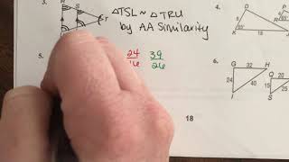 7-3 Similar Triangles (Part 1)