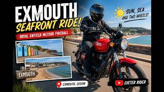 Ride-Exmouth Seafront on a Royal Enfield Meteor 350 | Perfect Summer Ride