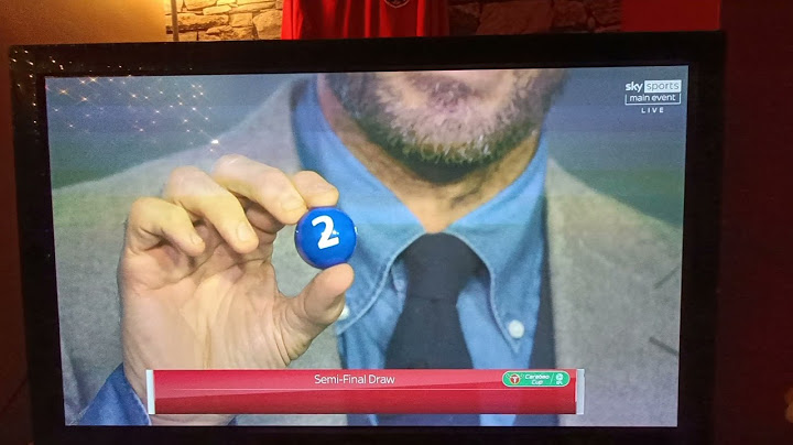 Carabao Cup Semi Final (draw)