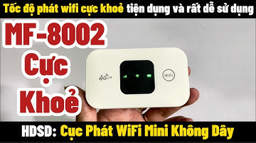 Cục Phát WiFi Mini Không Dây Cầm Tay Tốc Độ Phát Cực Khoẻ Cho Nhiều Thiết Bị Bắt Cùng Lúc